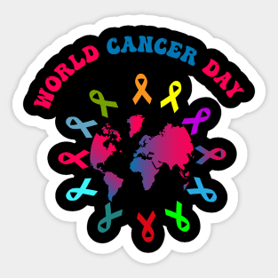 world cancer day Sticker